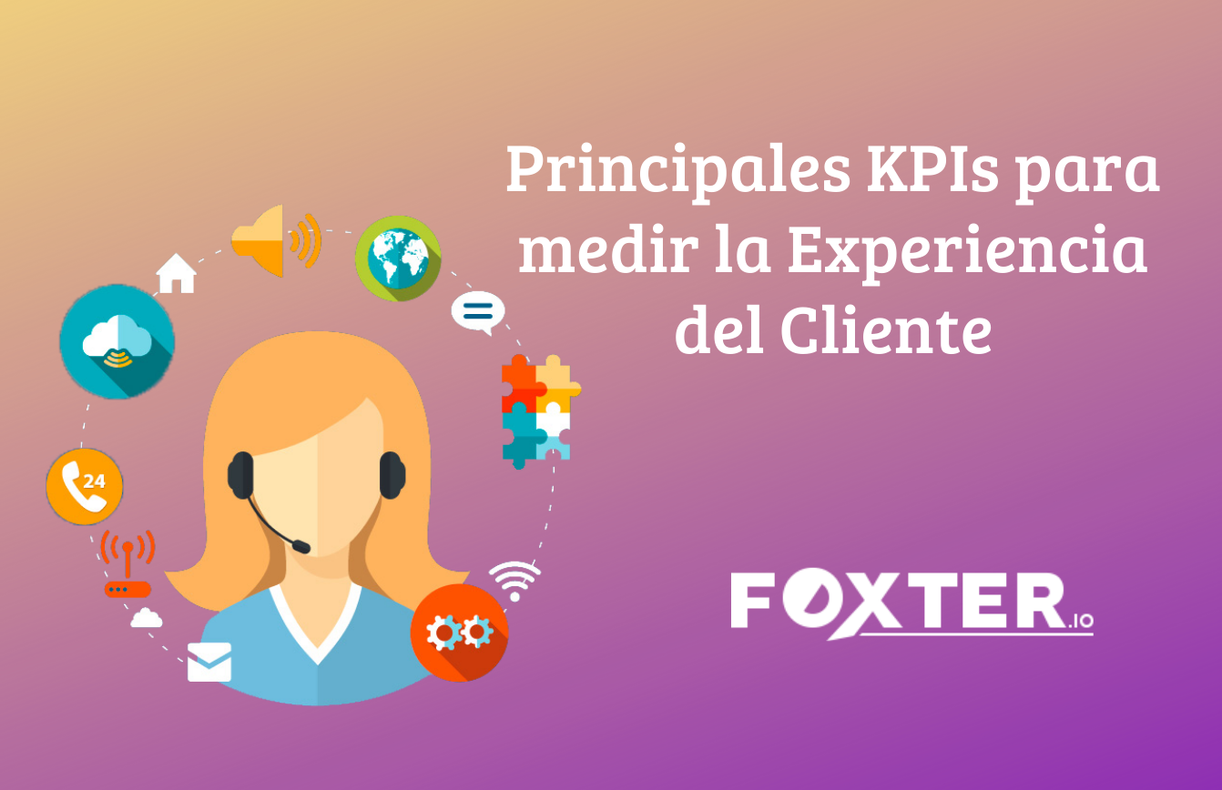 Portada de principales kpis para medir la experiencia del cliente